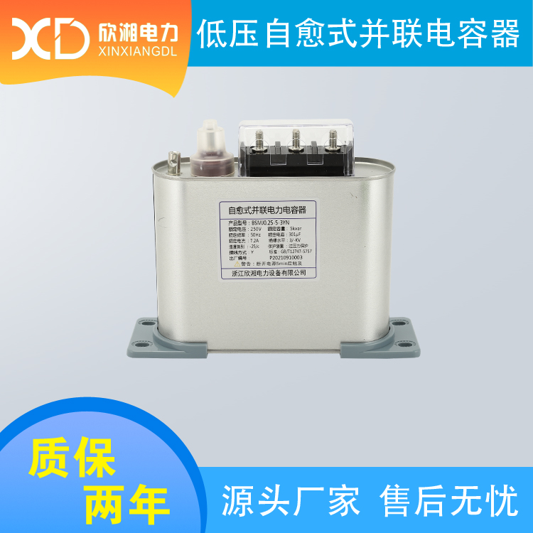 BSMJ0.25-5-3YN 分補式 低壓并聯(lián)電容器 自愈式電容器 自愈式低壓并聯(lián)電容器廠家